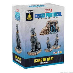 Atomic Mass Marvel Crisis Protocol   Marvel Crisis Protocol: Icons Of Bast Terrain Pack - FFGCP180 - 841333124076