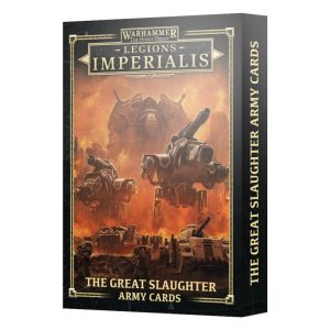 Games Workshop Legion Imperialis   Legions Imperialis: The Great Slaughter Army Cards - 60052699001 - 5011921218578