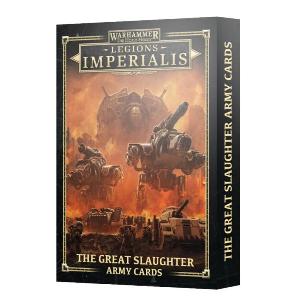 Games Workshop Legions Imperialis   Legions Imperialis: The Great Slaughter Army Cards - 60052699001 - 5011921218578