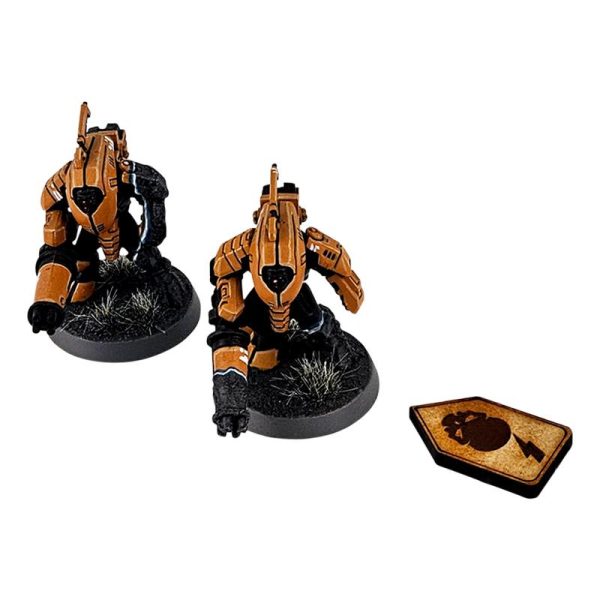 The Colour Forge Warhammer 40,000   Battleshock Markers - TCF-ACC-025 - 5060843103561