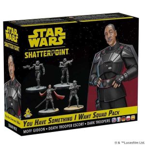 Atomic Mass Star Wars: Shatterpoint   Star Wars: Shatterpoint - You Have Something I Want (Moff Gideon) Squad Pack - FFGSWP26 -