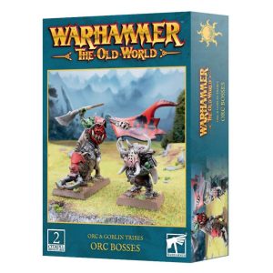 Games Workshop Warhammer: The Old World   Orc & Goblin Tribes:  Orc Bosses - 99122709001 - 5011921206261