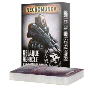 Games Workshop Necromunda   Necromunda: Delaque Vehicle Gang Tactics Cards - 60050599025 - 5011921216673