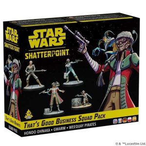 Atomic Mass Star Wars: Shatterpoint   Star Wars: Shatterpoint - That's Good Business (Hondo Ohnaka) Squad Pack - FFGSWP10 -