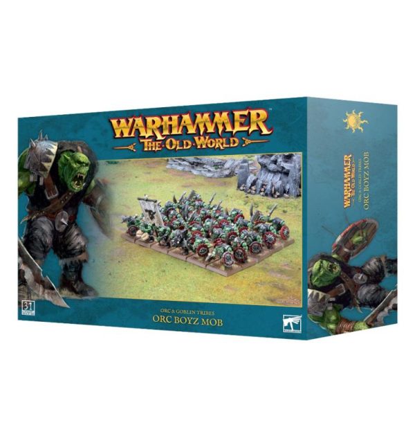 Games Workshop Warhammer: The Old World   Orc & Goblin Tribes: Orc Boyz Mob - 99122709002 - 5011921206278