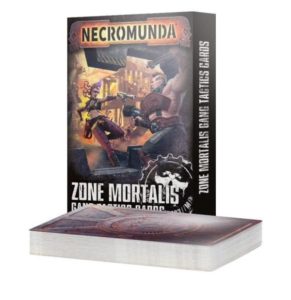Games Workshop Necromunda   Necromunda: Zone Mortalis Gang Tactics Cards - 60050599029 - 5011921222643