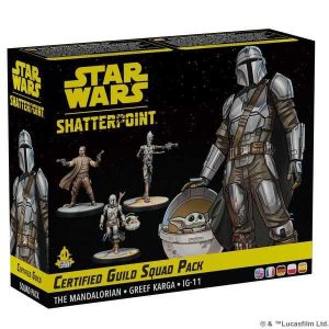 Atomic Mass Star Wars: Shatterpoint   Star Wars: Shatterpoint - Certified Guild (The Mandalorian) Squad Pack - FFGSWP24 -