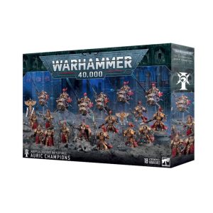Games Workshop Warhammer 40,000   Adeptus Custodes Battleforce: Auric Champions - 99120108104 - 5011921222025
