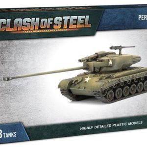 Gale Force Nine Clash of Steel   M26 Pershing Tank Platoon (x3 Plastic) - CSU03 - 9420020260160