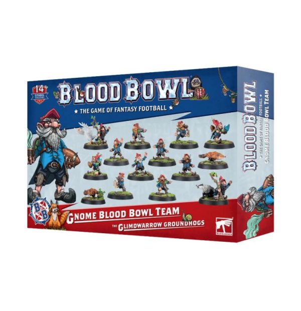 Games Workshop Blood Bowl   Blood Bowl: Gnome Team - The Glimdwarrow Groundhogs - 99120999017 - 5011921203987