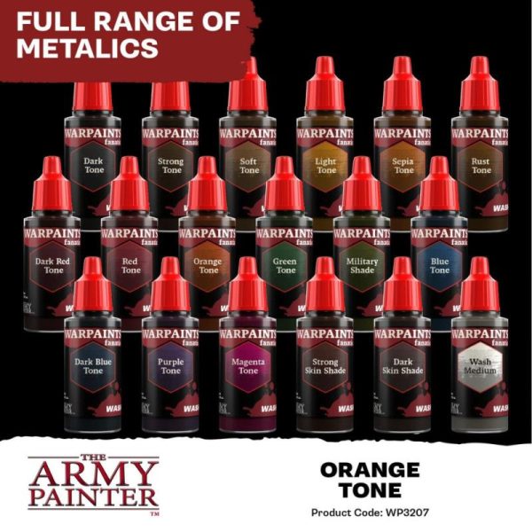 The Army Painter    Warpaints Fanatic Wash: Orange Tone 18ml - APWP3207 - 5713799320703