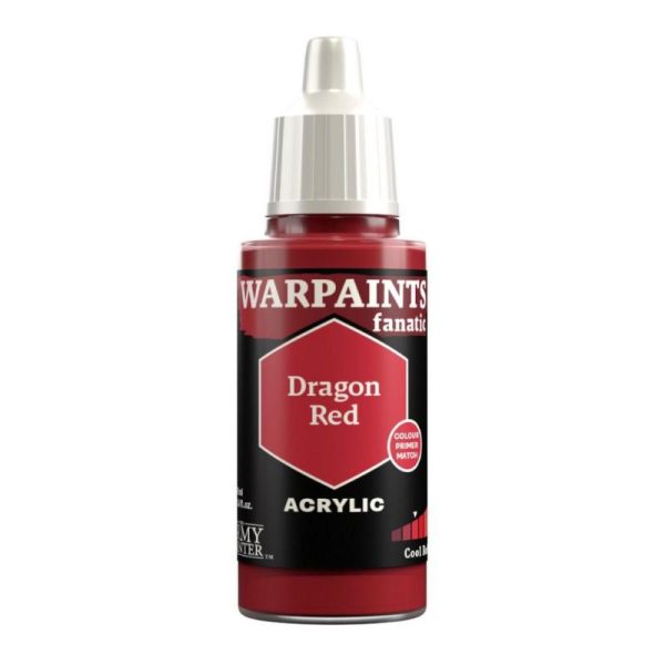 The Army Painter    Warpaints Fanatic: Dragon Red 18ml - APWP3117 - 5713799311701