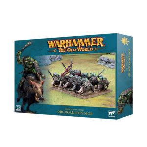 Games Workshop Warhammer: The Old World   Orc & Goblin Tribes: Orc Boar Boyz Mob - 99122709004 - 5011921206292
