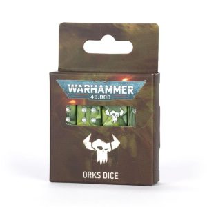 Games Workshop Warhammer 40,000   Warhammer 40000: Orks Dice - 99220103007 - 5011921184576