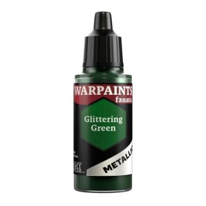 The Army Painter    Warpaints Fanatic Metallic: Glittering Green 18ml - APWP3197 - 5713799319707