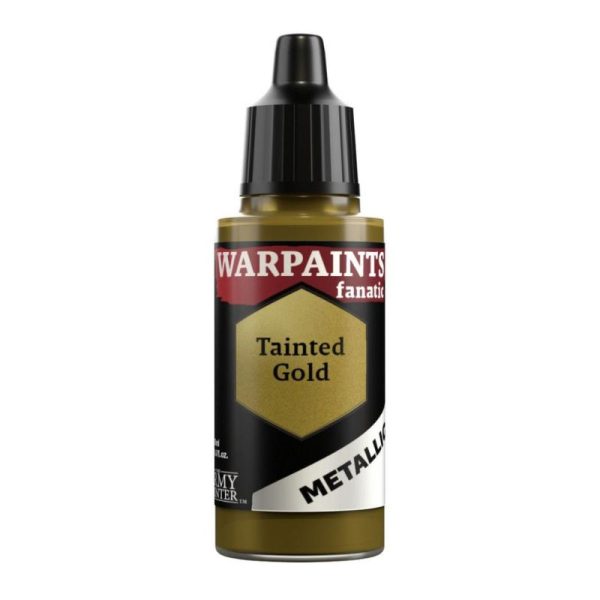 The Army Painter    Warpaints Fanatic Metallic: Tainted Gold 18ml - APWP3187 - 5713799318700