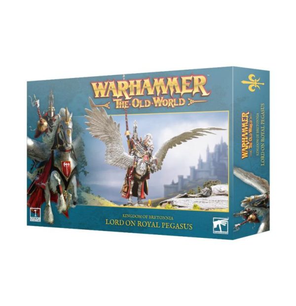 Games Workshop Warhammer: The Old World   Kingdom Bretonnia: Lord On Royal Pegasus - 99122703001 - 5011921206124