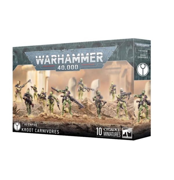 Games Workshop Warhammer 40,000   T'au Empire: Kroot Carnivore Squad - 99120113089 - 5011921204472