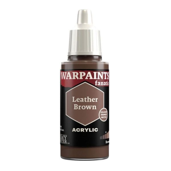 The Army Painter    Warpaints Fanatic: Leather Brown 18ml - APWP3075 - 5713799307506