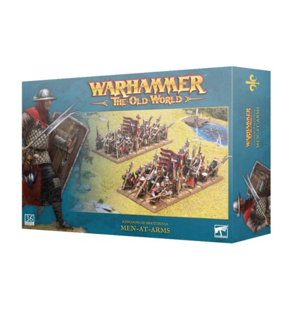 Games Workshop Warhammer: The Old World   Kingdom Of Bretonnia: Men-At-Arms - 99122703005 - 5011921206162