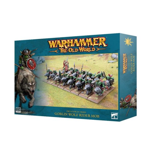 Games Workshop Warhammer: The Old World   Orc & Goblin Tribes: Goblin Wolf Rider Mob - 99122709007 - 5011921206322