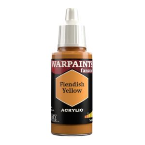 The Army Painter    Warpaints Fanatic: Fiendish Yellow 18ml - APWP3092 - 5713799309203