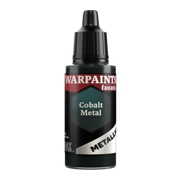 The Army Painter    Warpaints Fanatic Metallic: Cobalt Metal 18ml - APWP3194 - 5713799319400