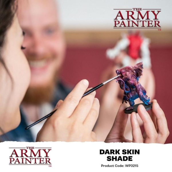 The Army Painter    Warpaints Fanatic Wash: Dark Skin Shade 18ml - APWP3215 - 5713799321502