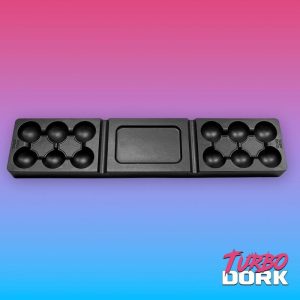 Turbo Dork    Turbo Dork: Large Black Non-Stick Silicone Dry Palette - TDK055038 - 850052885038