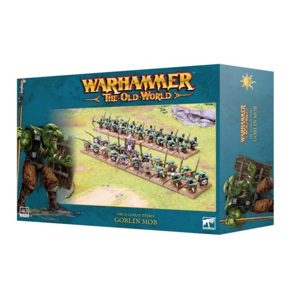 Games Workshop Warhammer: The Old World   Orc & Goblin Tribes: Goblin Mob - 99122709006 - 5011921206315