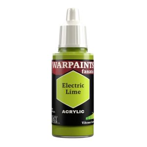 The Army Painter    Warpaints Fanatic: Electric Lime 18ml - APWP3058 - 5713799305809