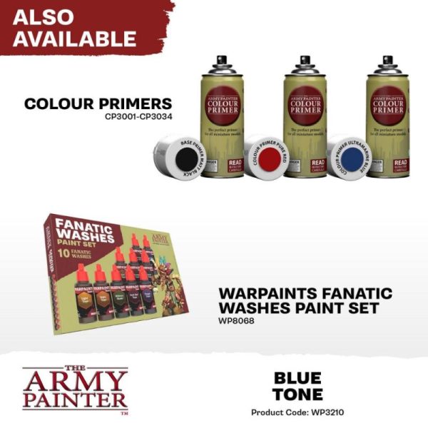 The Army Painter    Warpaints Fanatic Wash: Blue Tone 18ml - APWP3210 - 5713799321007
