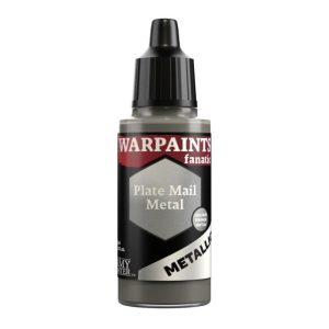The Army Painter    Warpaints Fanatic Metallic: Plate Mail Metal - APWP3192 - 5713799319202