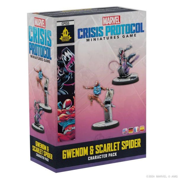 Atomic Mass Marvel Crisis Protocol   Marvel Crisis Protocol: Gwenom & Scarlet Spider - FFGCP155 -