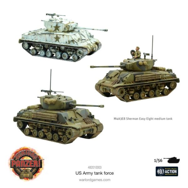 Warlord Games Achtung Panzer!   Achtung Panzer! US Army tank force - 482010003 - 5060917992954