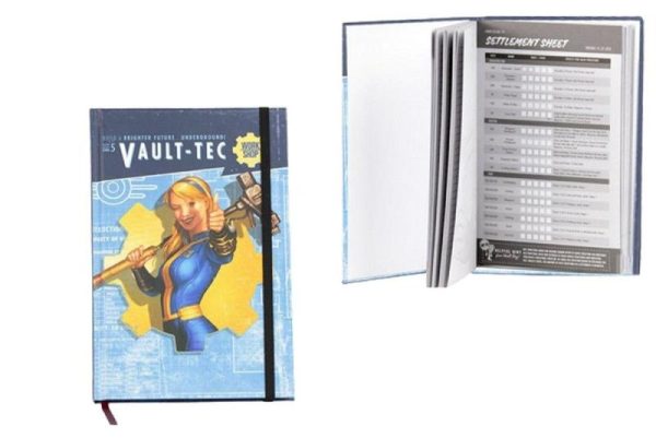 Modiphius Fallout: Wasteland Warfare   Fallout: Wasteland Warfare - Vault Tec Notebook - MUH051791 -