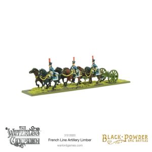 Warlord Games Black Powder Epic Battles   Black Powder Epic Battles: Napoleonic French Line Artillery Limber - 315120020 - 5060917992862