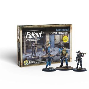 Modiphius Fallout: Wasteland Warfare   Fallout: Wasteland Warfare - Survivors: Capital Companions - MUH0190810 -