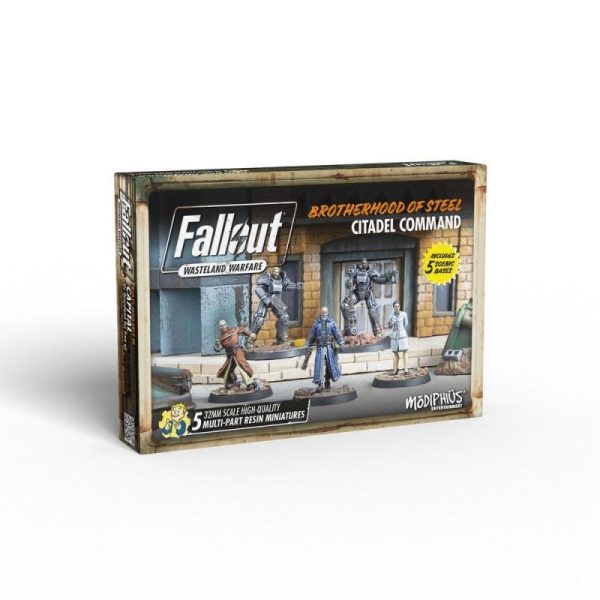 Modiphius Fallout: Wasteland Warfare   Fallout Wasteland Warfare: Brotherhood of Steel - Citadel Command - MUH0190803 -