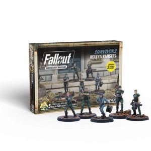 Modiphius Fallout: Wasteland Warfare   Fallout: Wasteland Warfare - Survivors - Reilly's Rangers - MUH0190809 -