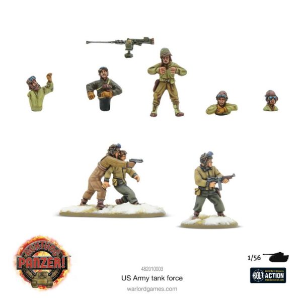 Warlord Games Achtung Panzer!   Achtung Panzer! US Army tank force - 482010003 - 5060917992954