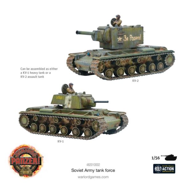 Warlord Games Achtung Panzer!   Achtung Panzer! Soviet Army Tank Force - 482010002 - 5060917992947