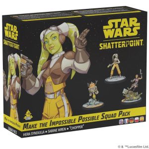 Atomic Mass Star Wars: Shatterpoint   Star Wars: Shatterpoint - Make The Impossible Possible (Hera Syndulla Squad Pack) - FFGSWP44 - 841333125080