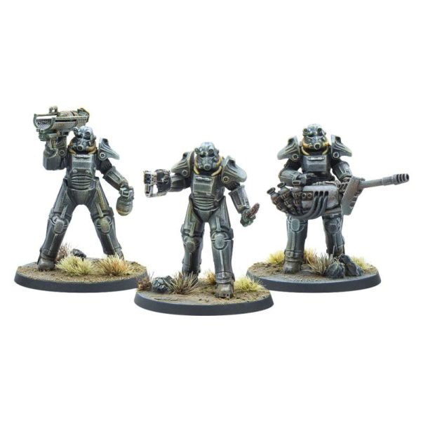 Modiphius Fallout: Wasteland Warfare   Fallout: Wasteland Warfare - Brother of Steel: Heavy Armour (T45) - MUH0190805 -