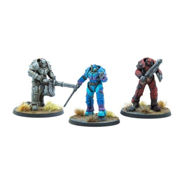 Modiphius Fallout: Wasteland Warfare   Fallout: Wasteland Warfare - Unaligned - X-01 Power Armor - MUH0190806 -