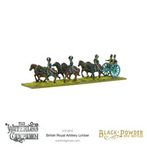 Warlord Games Black Powder Epic Battles   Black Powder Epic Battles: Napoleonic British Royal Artillery Limber - 315120018 - 5060917992848