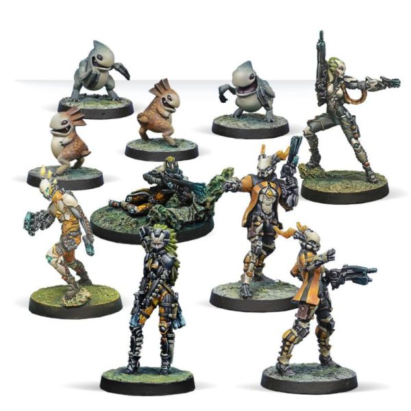 Corvus Belli Infinity   Tohaa Combat Force Special Release Pack Beta - 280937-1117 - 8436607712596