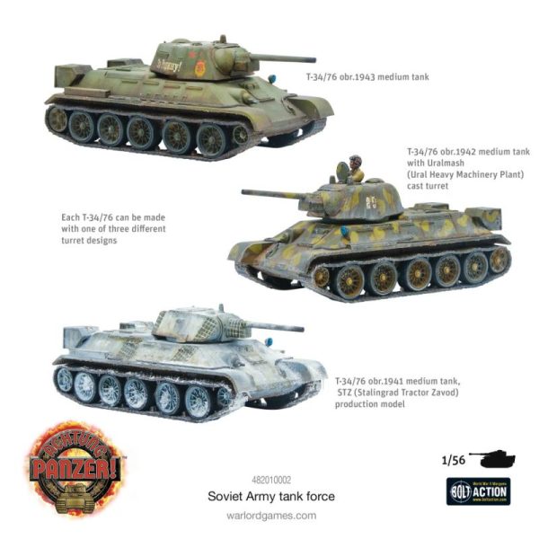 Warlord Games Achtung Panzer!   Achtung Panzer! Soviet Army Tank Force - 482010002 - 5060917992947