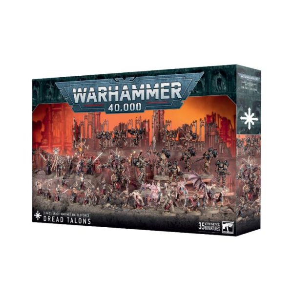 Games Workshop Warhammer 40,000   Chaos Space Marines: Battleforce - Dread Talons - 99120102189 - 5011921216840