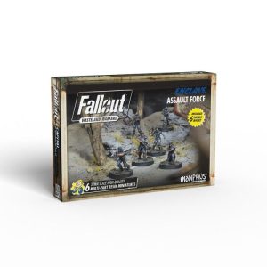 Modiphius Fallout: Wasteland Warfare   Fallout: Wasteland Warfare - Enclave Assault Force - MUH0190807 -